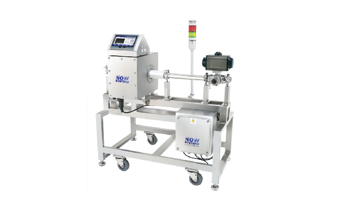NMD530 Series(STREAMER) pipe line type metal detectors are designed for pumped product, meats, slurr...
