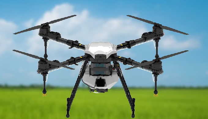 4-Axis Spraying Drone (10L) The EV410 agricultural drone revolutionizes crop spraying with its high-...