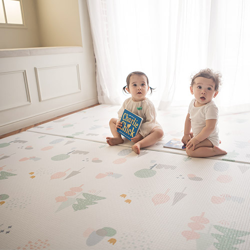 We introduce you to the stylish brand Rikokoplayroom mat made by Ggumbi. The playroom mat reflects t...