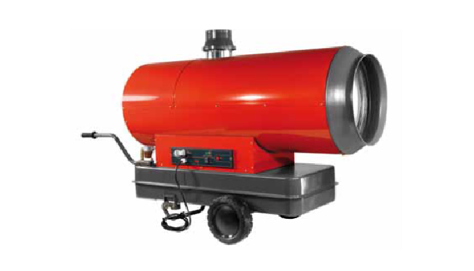 KRS VULCANO 25 GENERATORE D'ARIA CALDA PORTATILE A GASOLIO INDIRETTO 25 kW, 21.500 Kcal/h, 85.302 BTU/h