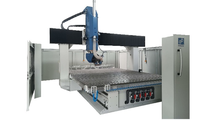 What makes this machine truly stand out among other similar designs on the market in that the portal...