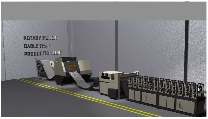 Rotary Punch sistemi ile üretimi yapılacak kablo kanalları oldukça ucuza mal olmaktadır. Rotary Punc...