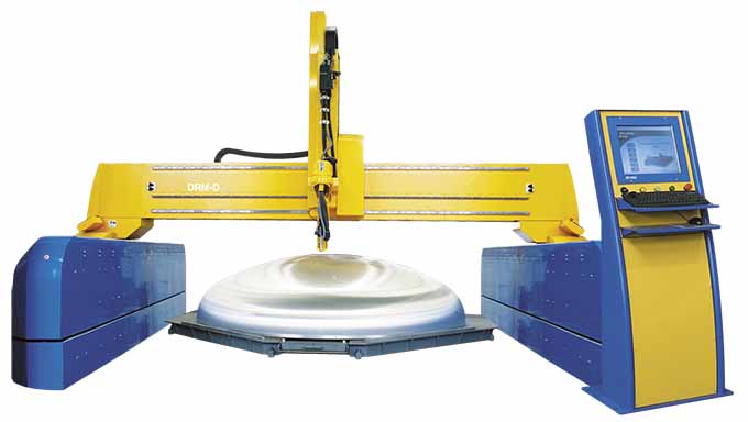 La DRM-B es una versión especial de la máquina DRM indicada para la perforación CNC de gran potencia...