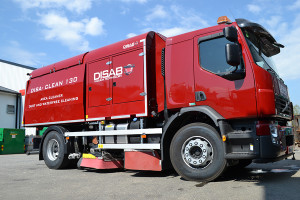 DISA-CLEAN HIGH VACUUM ROAD SWEEPERS DISA-CLEAN ROAD & AREA SWEEPERS, with high vacuum technolog...