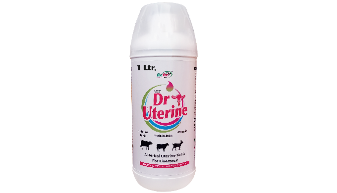 Available in 500 ML 1 Ltr Uterine Tonic For Cattle Veterinary Uterine Tonic For Cattle, Cow and Buff...