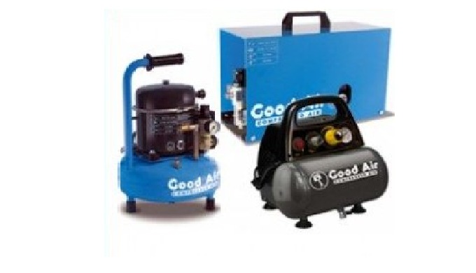 OIL-FREE PISTON COMPRESSORS AND AIRBRUSH