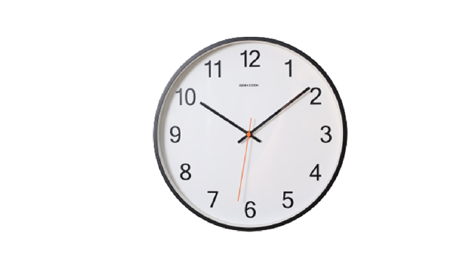 Size of Wall Clock: 13x13 Inches (33 x 33 cm) Color - White Instructions for cleaning: Wipe clean wi...