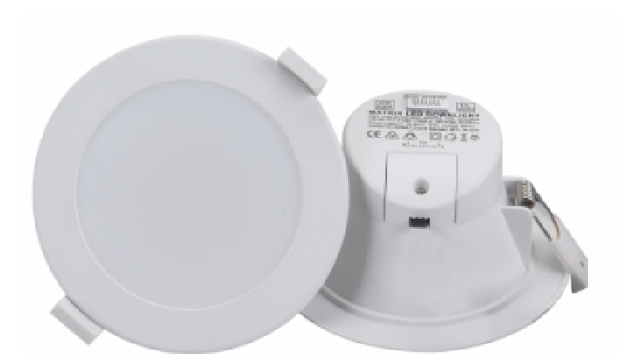 Product Specification: Size：ø115*60mm, CutOut: ø90mm Imput：220-240V Lamp：10W LED CCT: 2700K-6500K Di...