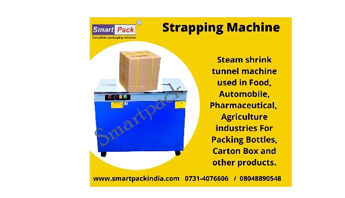 Strapping Machine Call:- 0731-4076606 / 7089062266 Website :- www.smartpackindia.com Strapping Machi...