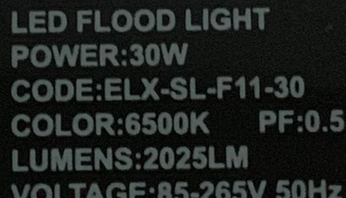 LED FLOOD LIGHT 100W 6500K
