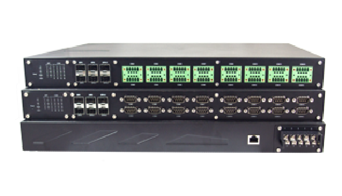 IEC61850-3 Certified Smart Grid Protocol Gateway with 16-Port RS232/485/422 and 6-Port Fast-Ethernet...