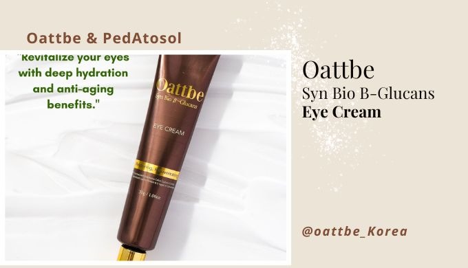 Oattbe Syn bio Beta Glucans Eye Cream Brighten and Firm the Eye Area with Oattbe Syn Bio Beta Glucan...
