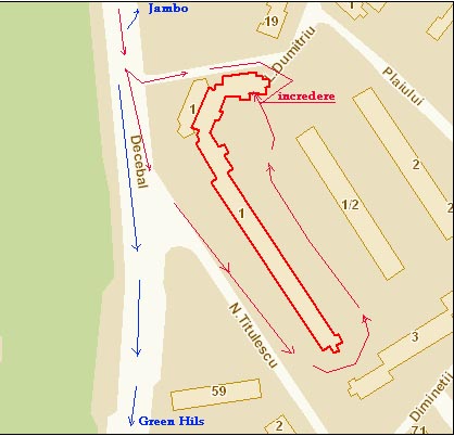 Медицинский центр Incredere-DNM Расположение в Кишиневе