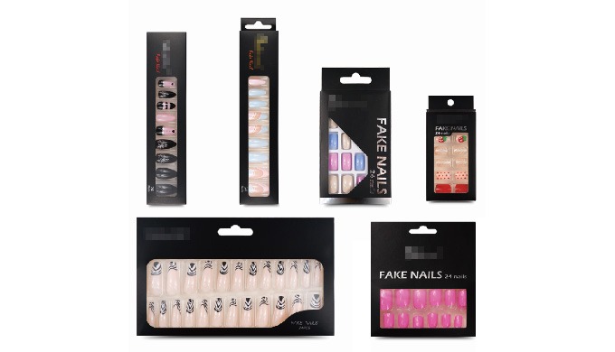 We are available various fake nail set which is used easily by all. Natural and unique colors will m...