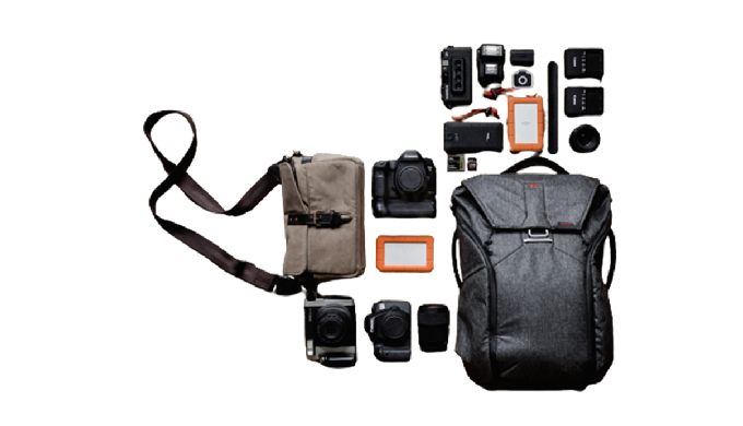 Professional camera bag for Dslr camera and Lens Adjustable pads to rearrange the bag as per require...