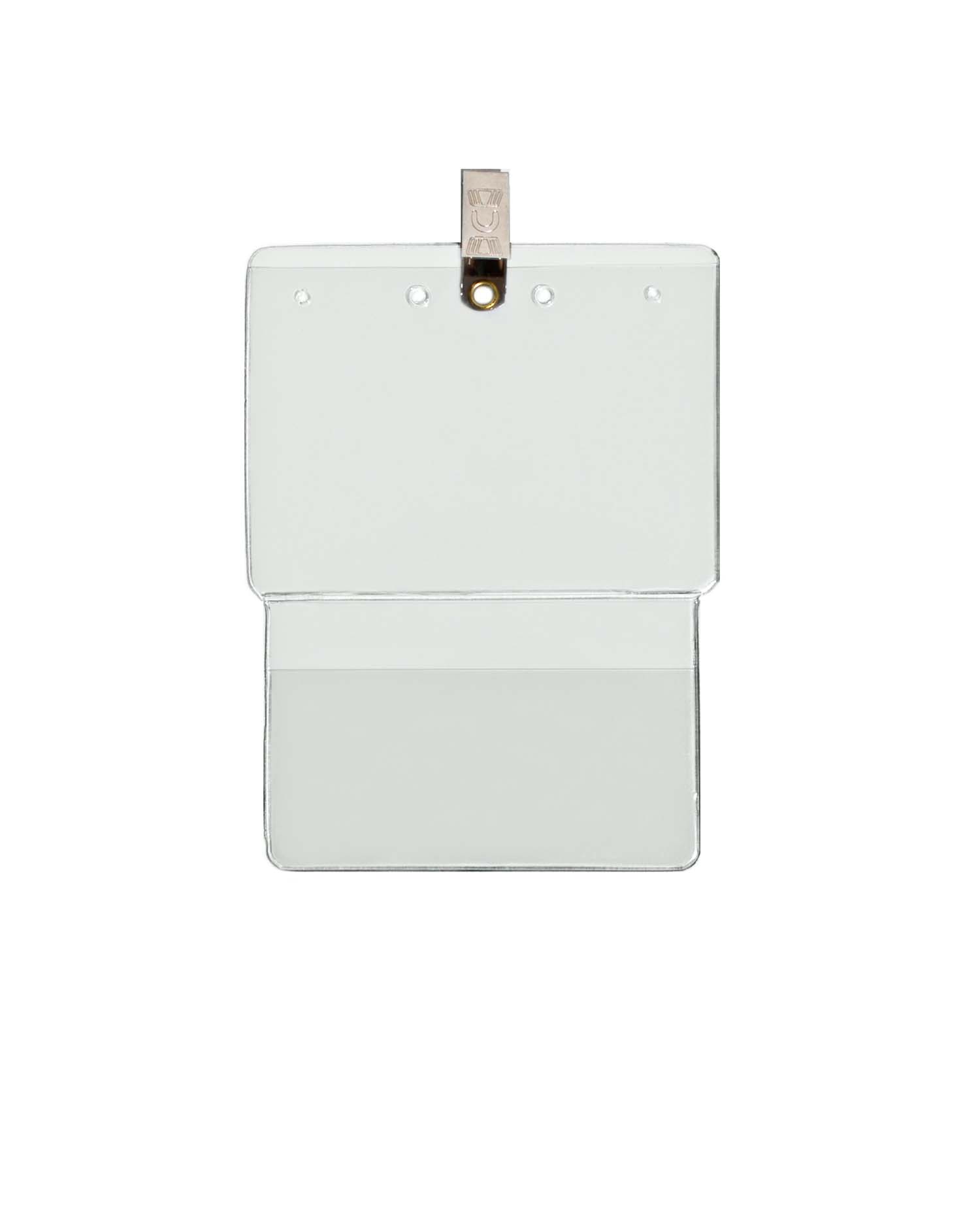 4-1/4 x 5-9/16 - Two pocket with clip