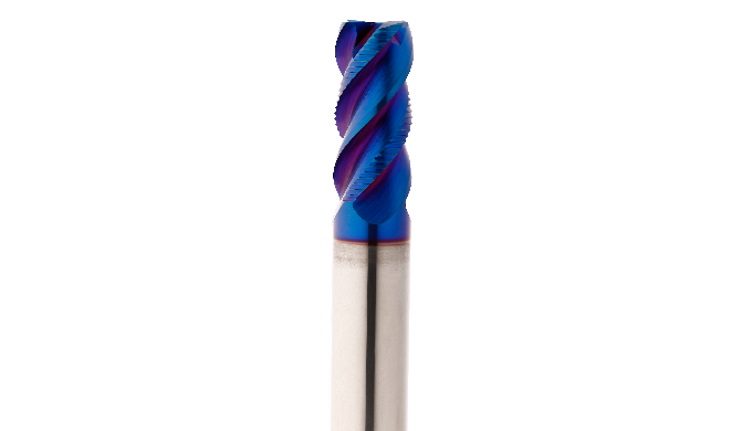 K-BLUE : 4FCE - Roughing and Finishing Endmill (4FLUTES) * Structure which facilitates at the same t...
