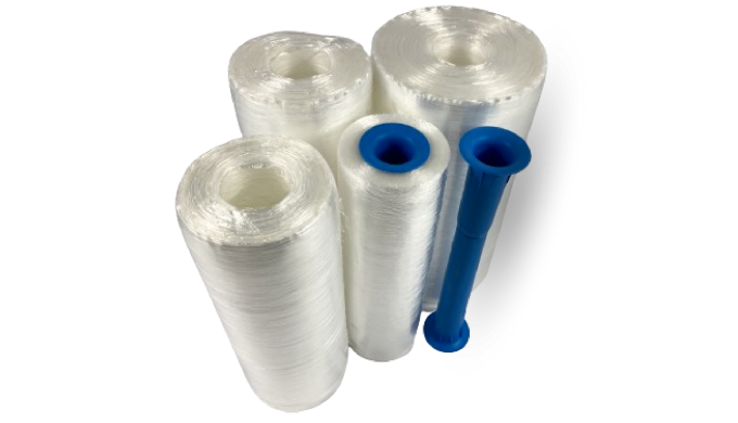 Film pré-étiré sans mandrin