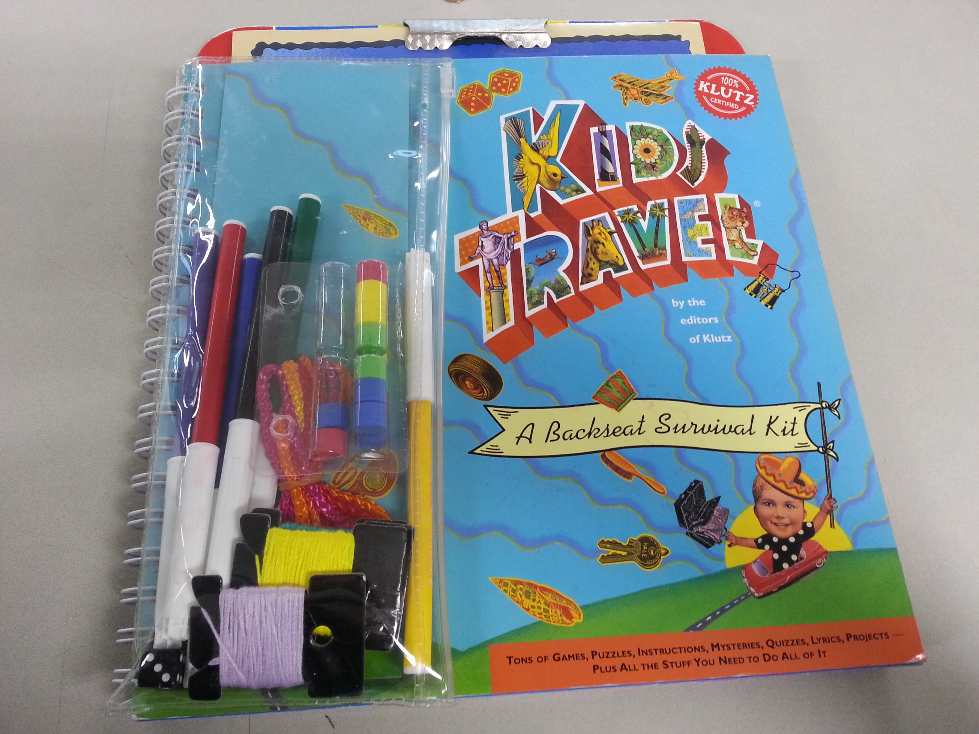 10 x 10, Twin ring book attached materials