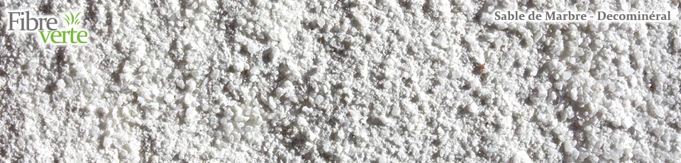 Le sable de marbre convient particulièrement pour la décoration des massifs, rocaille ainsi que pour...