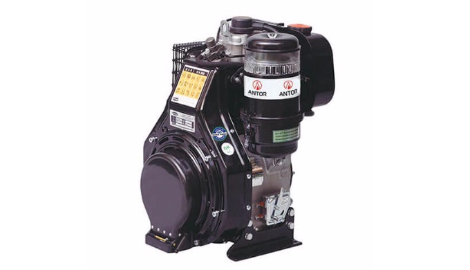 Yerli üretim Antor 3 LD 510 dizel motor, çapa makinelerinden, motopomplara kadar bir çok uygulamada ...