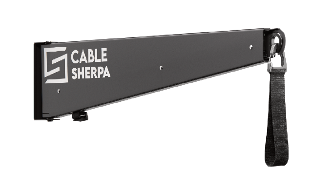 Mit dem E-Ladekabelmanagementsystem Cable-Sherpa sorgen Sie ab sofort für mehr Kabelordnung rund um ...