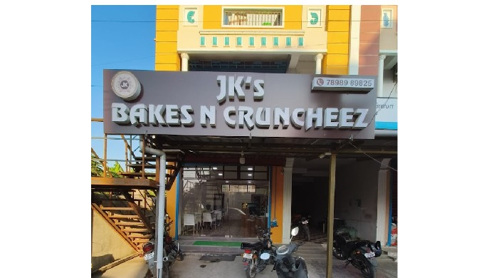 JK's Bakes N Cruncheez is a leading cake shop in Sholinganallur & Semmanjeri specialized in crea...