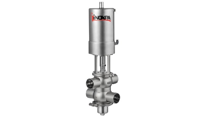 Inoxpa INNOVA R Mixproof Double-Seat Divert Valve The Inoxpa INNOVA R Mixproof Double-Seat Divert Va...