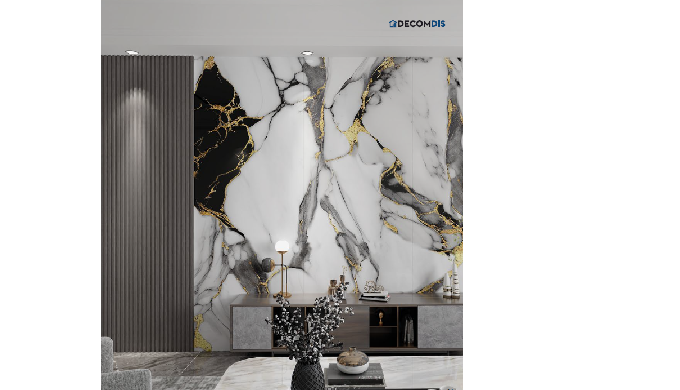 PVC Wall Panel - Marby Series offers an elegant solution for enhancing interior spaces with a combin...