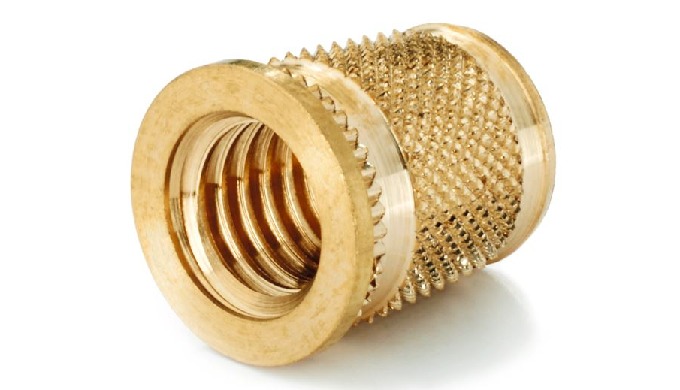 INSERTOS ROSCADOS METÁLICOS PARA PLÁSTICOS