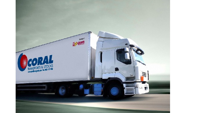 Para llevar a cabo, de forma eficiente, el transporte de distribución nacional por carretera, Coral ...