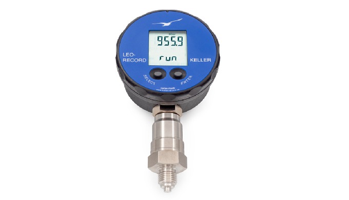 LEO-Record-H2 / LEO-Record-Ei-H2 &ndash; Digital Pressure Gauges for Hydrogen Applications