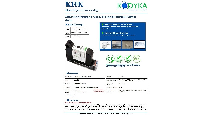 Polymeric ink cartridges