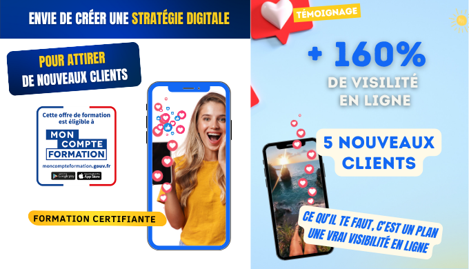 ASAPE FORMATION vous accompagne à 100 % en ligne pour développer votre visibilité et vos compétences...