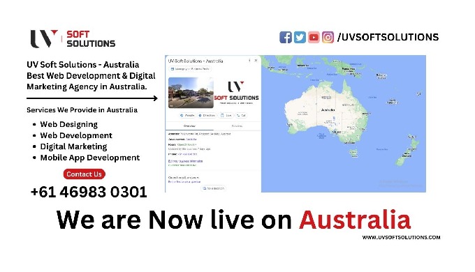 UV Soft Solutions is a premier web development service company in Australia, dedicated to transformi...