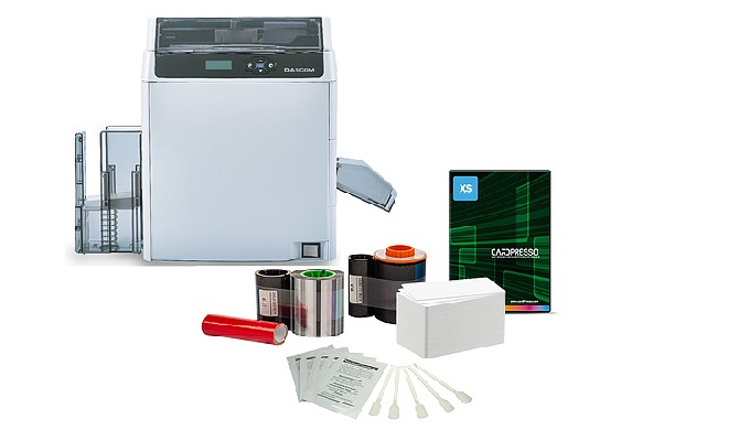 Dascom DC-7600 Retransfer Card Printer Bundle
