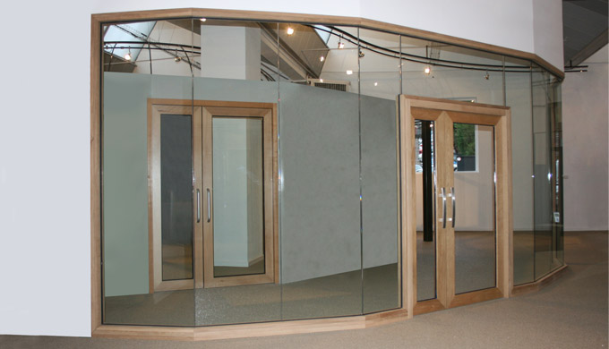 Cloison vitrée full vision 