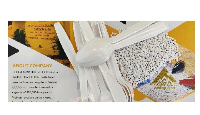 Manufacture of plastic raw material products: GCC’s CaCo3 filler masterbatch is a preeminent and com...