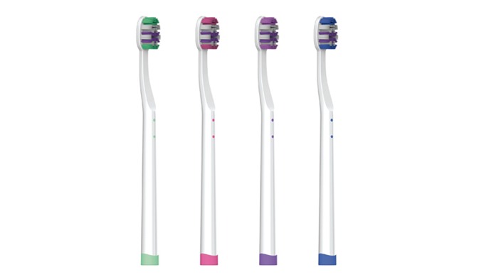 KKP02 (Pattern) | Tooth brush Strong cleaning power from various tufting pattern style --Shape at ce...