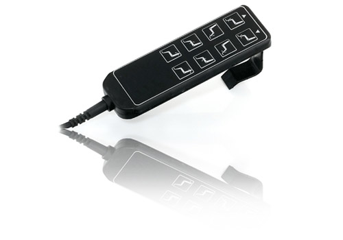 DESCRIPTION The HC-1000 is a handset which can control up to 4 actuators. It has a slim ergonomic gr...