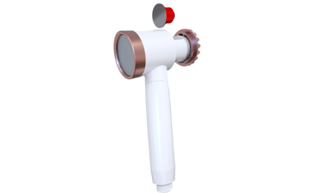 Spavely shower head is the world’s first type which generates microbubble and uses aroma capsule ins...