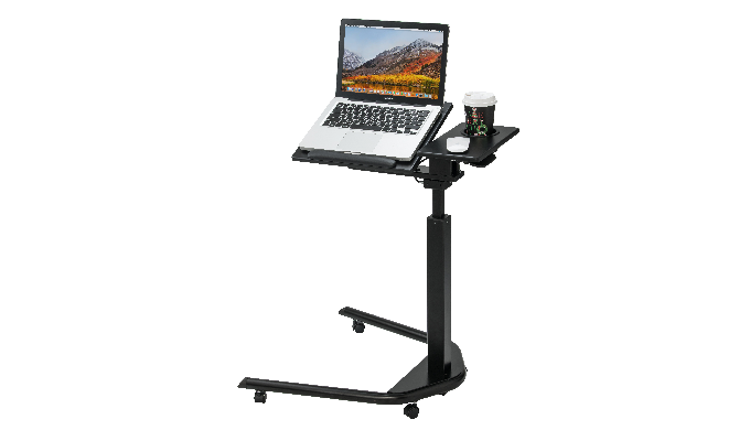 SP-905 has tension spring design to adjust the height from 27.5 - 41 (70 - 104 cm). Main desktop has...