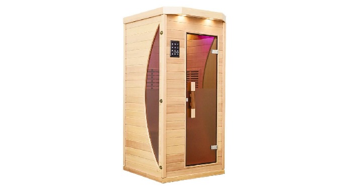 Model No: JX-R002 Name: Indoor Infrared Sauna Wood Material: New Zealand Pine/Hemlock/Red Cedar Cont...