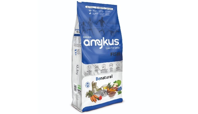 Alimento completo saludable y equilibrado a base de pescado y altamente digestible, pensado para que...