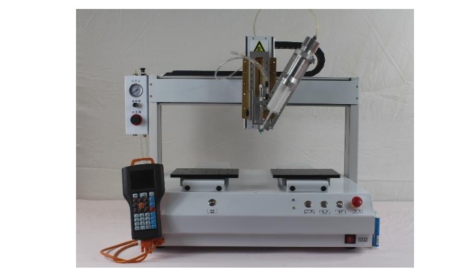 1. Hot melt glue dispensing machine has the functions of drawing dots, lines, arcs, circles, continu...