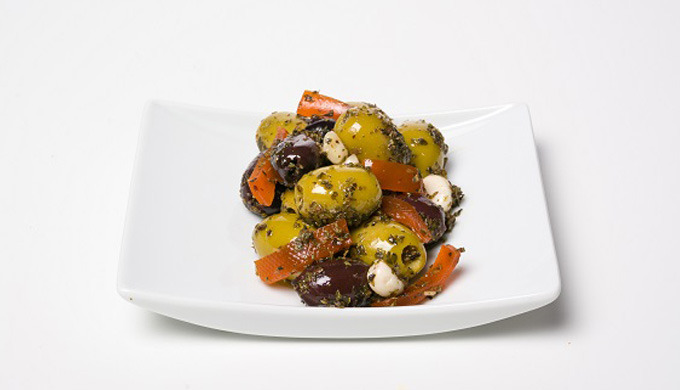 Olives, unstoned, preserved