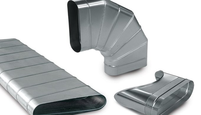 Die Alternative zum rechteckigen Kanal in puncto flaches Design und Technik. m+a-Ovalrohre und Forms...