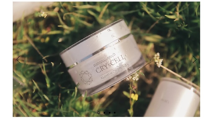 CRYśCell is the first brand of Nature Costech Co., Ltd. and the natural cosmetics by using Bio-cellu...
