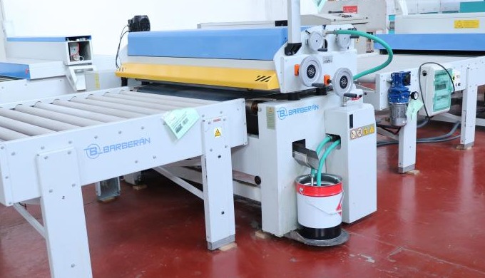 LINEA BARNIZADO Y SECADO BARBERAN MOD BRB1400