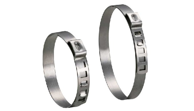 This clamp can be adjusted by 5 positions for several range to fasten the hoses precisely.